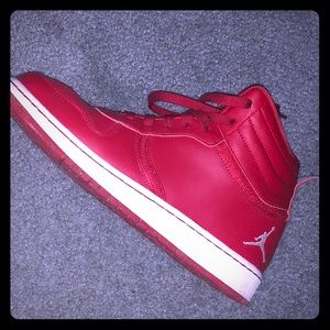 Jordan high tops.